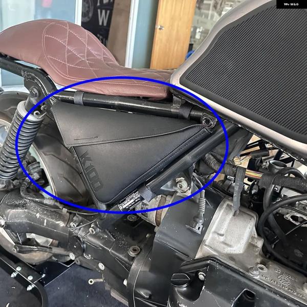 並行輸入品 BMW K100 K75 ツール バッグ サドル サイドラゲッジ オートバイ