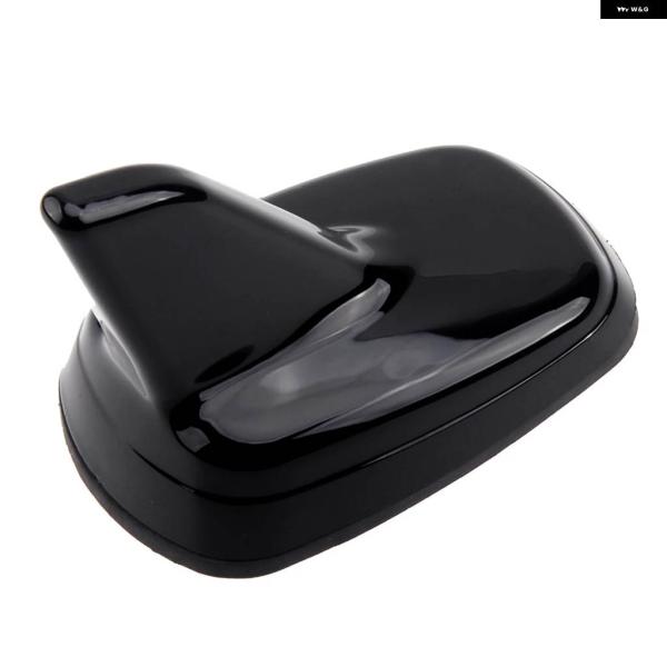 並行輸入品ブラックルーフデコレーション シャークフィンアンテナ エアリアル ステッカー デコレーショ...