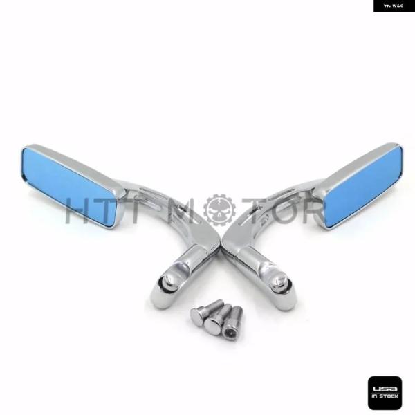 並行輸入品ホンダ CB1000Rシャドウ ヤマハ スズキ クローム仕上げ8MM/10MM長方形バック...