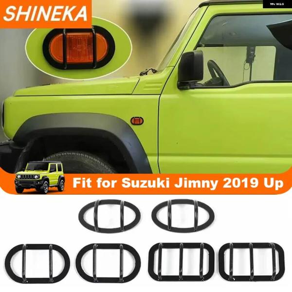 【並行輸入品】車側フェンダー ウィンカーライト 装飾 カバー ガードアクセサリー スズキ ジムニー ...