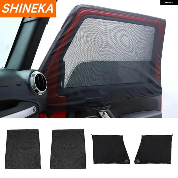 【並行輸入品】カーカーテン 防紫外線 日焼け止め バイザーカバー 窓 サンシェード ジープ TJ J...