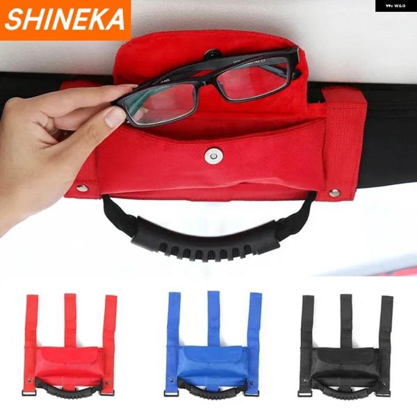 【並行輸入品】カーロールバーグラブハンドルサングラス ホルダー 付き 収納 バッグ アームレスト ポ...