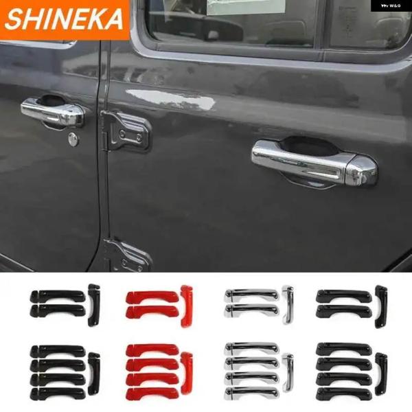 並行輸入品ジープ ラングラー JL 2018 外側 ドアハンドル テールゲート 装飾 シール ジープ...