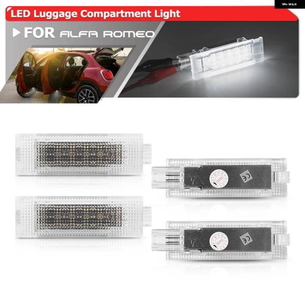 【並行輸入品】アルファロメオ 159 166 ジュリエッタスーパー6000Kカー用 LEDドア イン...