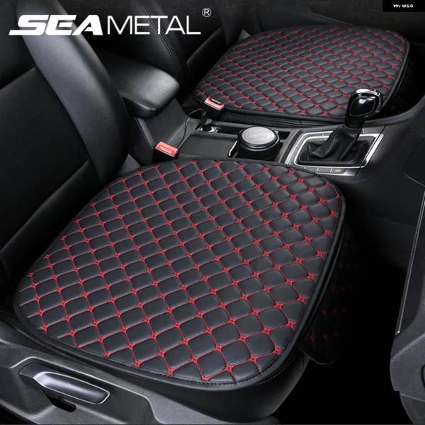 並行輸入品 カーシートカバー セット レザーカーシートカバー シート クッション パッド マット チ...