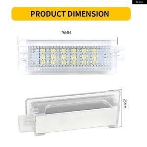 並行輸入品 2個 LED ドア インテリア フ...の詳細画像2