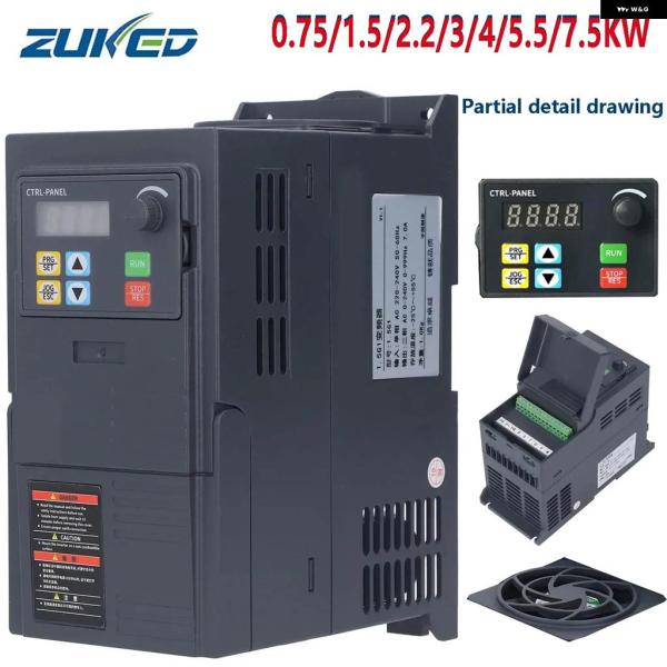 並行輸入品 ED 1.5/2.2KW 3KW 4KW 5.5KW 7.5KW インバータ モータース...