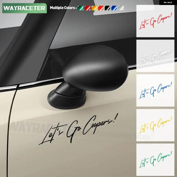 並行輸入品 LET US GO COOPERS GRAPHICS デカール カー ステッカー MIN...