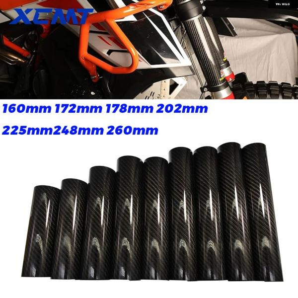 並行輸入品 カーボン フロント フォーク ガード ラップカバー KTM EXC SX SXF XC ...
