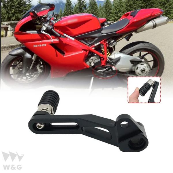 折りたたみギアシフトペダルレバーducati 848/evo 2008-20131098 1198/...