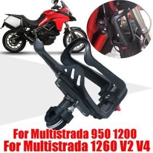 ドゥカティ ムルティストラーダ950 MTS 1200 1260エンデューロV2 V4 アクセサリー ドリンクボトル支持ドリンクカップホルダースタン｜ectmmstore