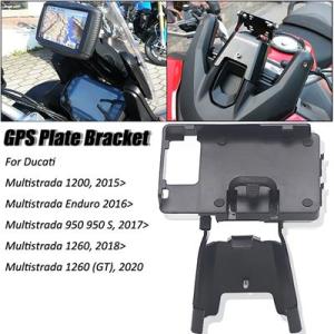 ドゥカティ ムルティストラーダ9502017 1260 FROM2018エンデューロ2016携帯電話スタンドホルダーGPSプレートブラケット バイク｜ectmmstore