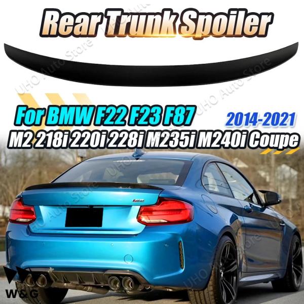 MP スタイル車リア ルーフ トランク スポイラー BMW F22 F23 F87 M2 218i ...