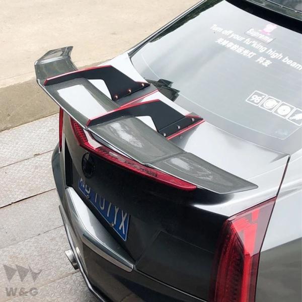 カーボン材料塗装色トランク ブーツ マローダー GT ウィングキャデラック ATS セダン 2013...