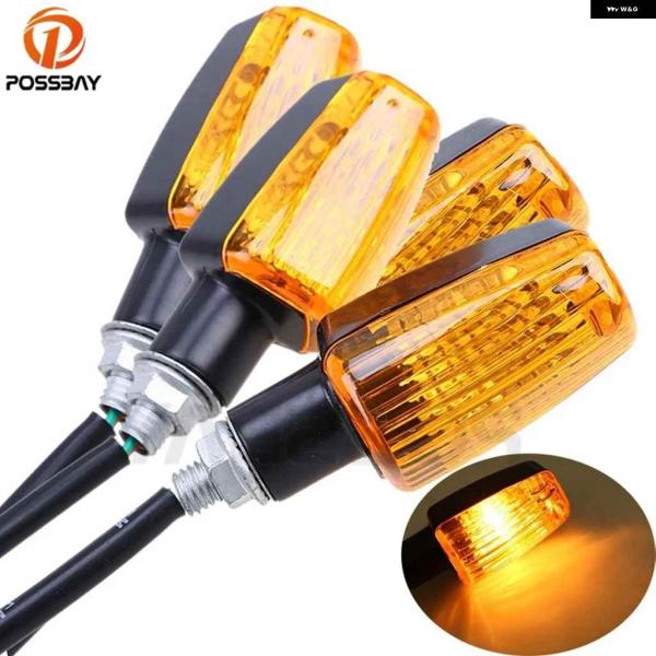 並行輸入品 4個 汎用 ウィンカー ライト ウインカー バルブ アンバー フラッシャー ライト ホン...