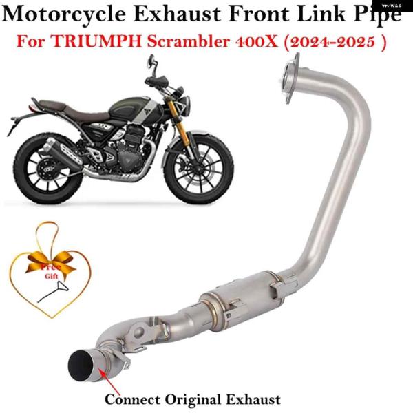 並行輸入品 スリップオン トライアンフ スクランブラー 400X 2024 2025 EHXAUST...