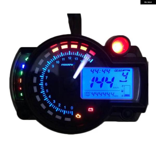 並行輸入品 15000RPMモダンKOSO RX2N類似LCDデジタル バイク ランニング距離計スピ...