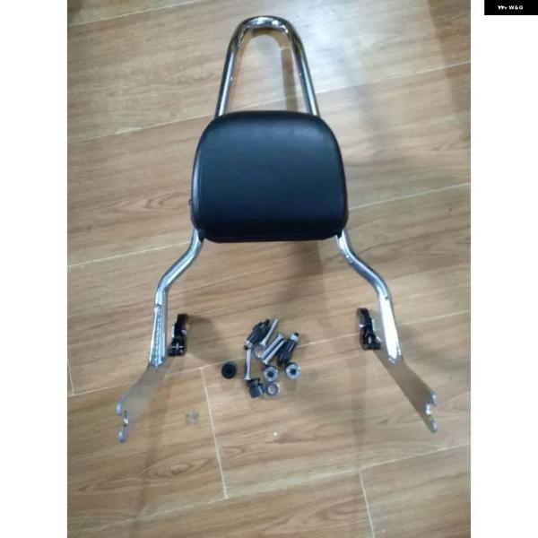 並行輸入品 シーシーバー リアパッセンジャーサイドバックレスト レザー パッド クッション ハーレー...