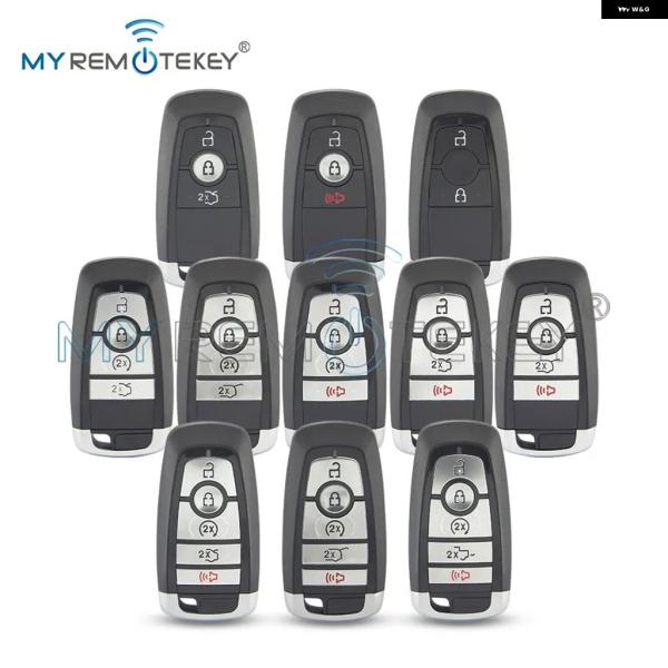 並行輸入品 フォード MYREMOTEKEY スマートカーキーケースシェル ボタン エコスポーツ エ...