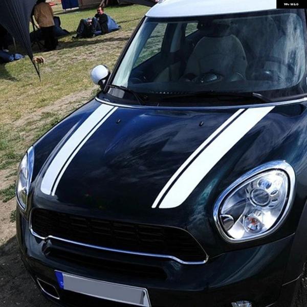 並行輸入品 MINI R55 R60 R61 F54 F55 F56 ボンネット ステッカー ヘッド...