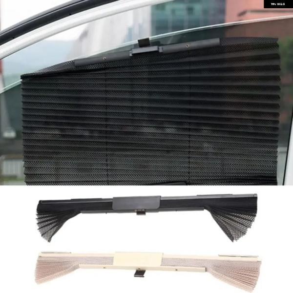 並行輸入品 車用自動格納式サイドウィンドウカーテン ブラインド サンシェード 46CM X 60CM