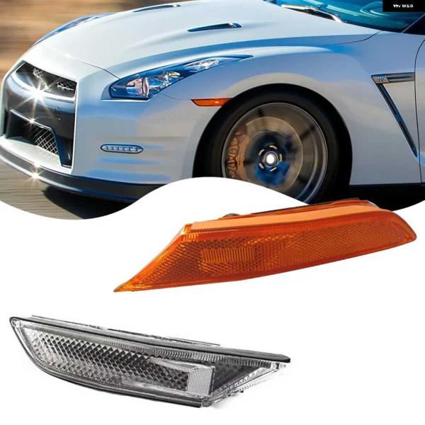 並行輸入品26160JF00D コーナーライト 日産 GTR R35 2011-15 フェンダーライ...