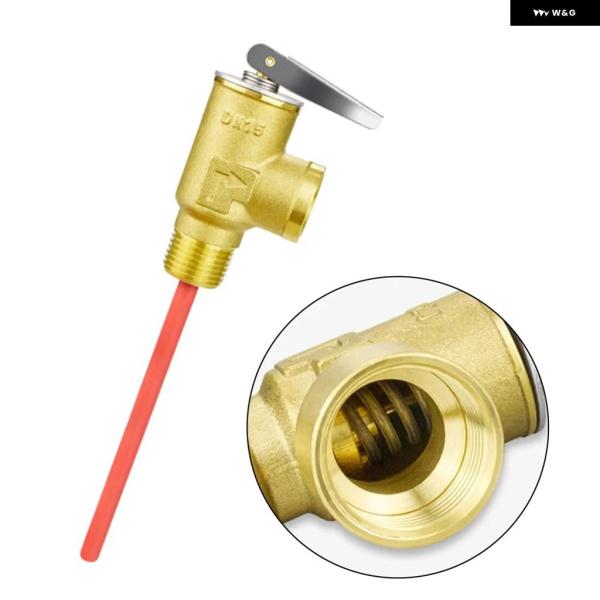 並行輸入品1/2インチ NPT スレッド 150 PSI 温度圧力リリーフ バルブ ATWOOD D...