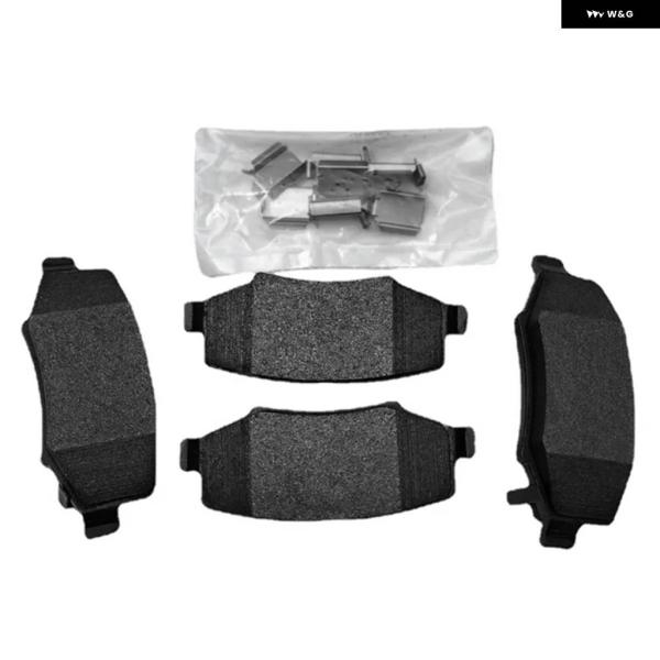 並行輸入品リア 左+右ブレーキ パッド セット JEEP WRANGLER JK 2007-2017...