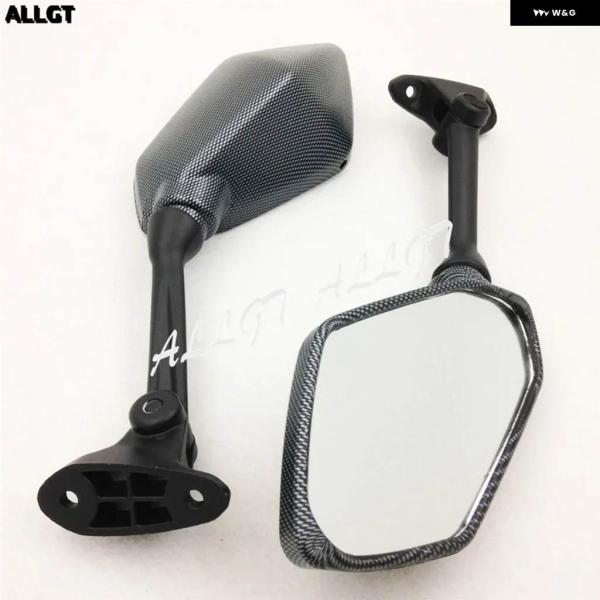 並行輸入品 交換ミラー 2009-12 カワサキ ZX-R/ZX636 カーボン 09-12