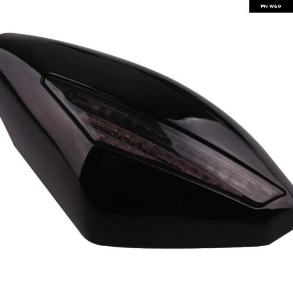 並行輸入品 デュアル一体型ウィンカーライト バックミラー ヤマハ S 2006-2009 ホンダ 6...
