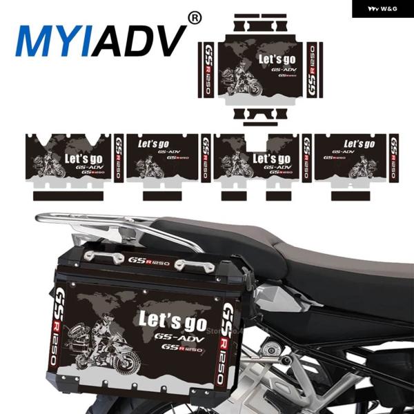 並行輸入品 R1200GS アドベンチャー パニエ ステッカー BMW R1250GS R1200G...