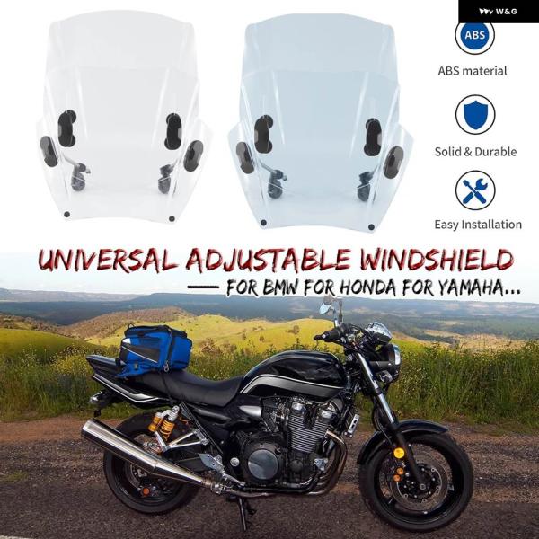 並行輸入品 汎用 ウィンドシールド ウィンドスクリーン BMW F800R K75 ヤマハ TENE...