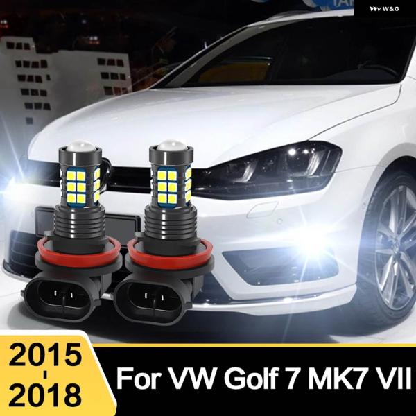並行輸入品 LED カーライト フロント バルブ フォグランプ フォルクスワーゲン VW ゴルフ 7...