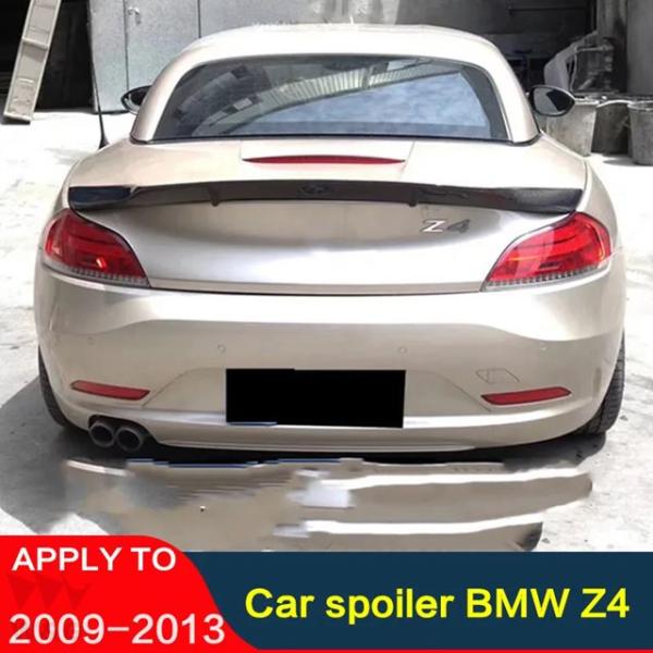 BMW z4 e89用カーボンリアスポイラー トランク用コンバーチブルトランクアクセサリー 2009...