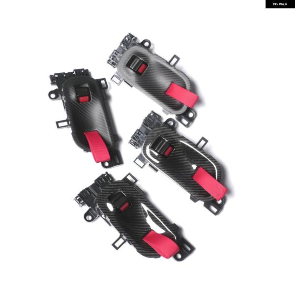 並行輸入品レーシング スタイル インナー ドアハンドル プルプラーバー 2個 ホンダ シビック 11...