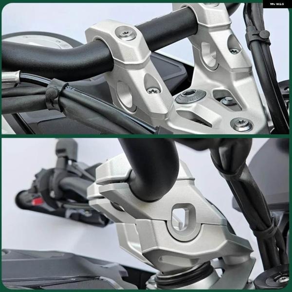 並行輸入品アルミ ハンドルバー オフセットライザー BMW R1300GS 23-25 TROPHY...