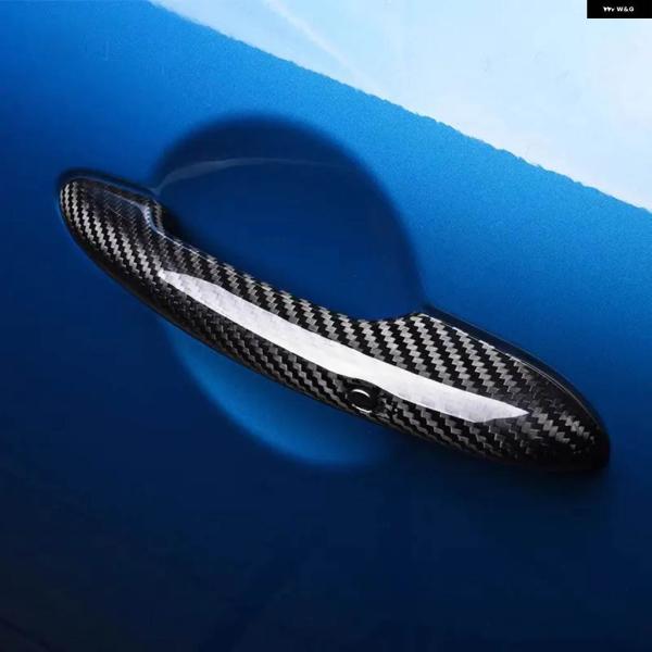 並行輸入品ドアハンドル シェルカバー カーボン 装飾 ステッカー MINI COOPER F54 F...