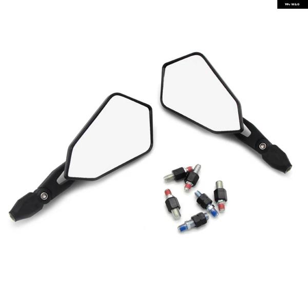 並行輸入品 1ペア バイク サイドバックミラー カワサキ Z900 Z650 VERSYS-X 25...