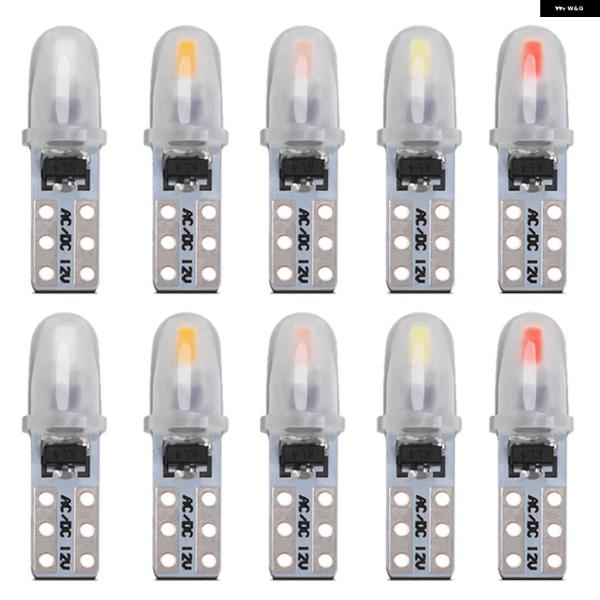 並行輸入品 10個 T5 ダッシュボード ライト 2 3014 SMD 読書計器 パネル ランプ 極...