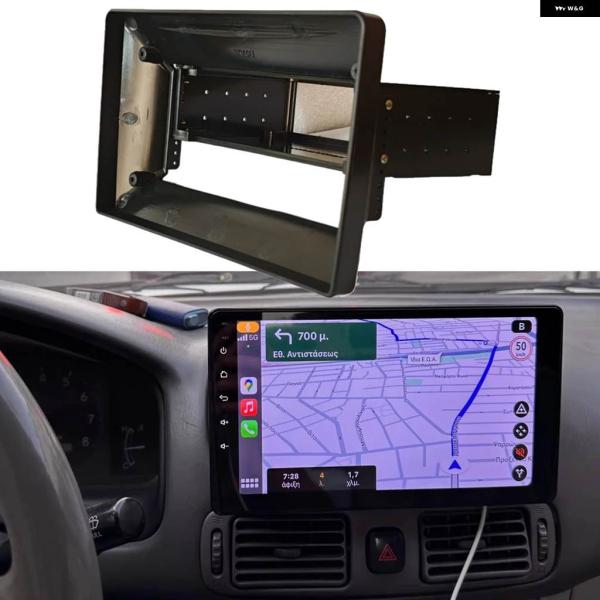 並行輸入品 1DIN 9インチ カー ステレオ ラジオ フェイシア タッチスクリーン ラジオ カー ...