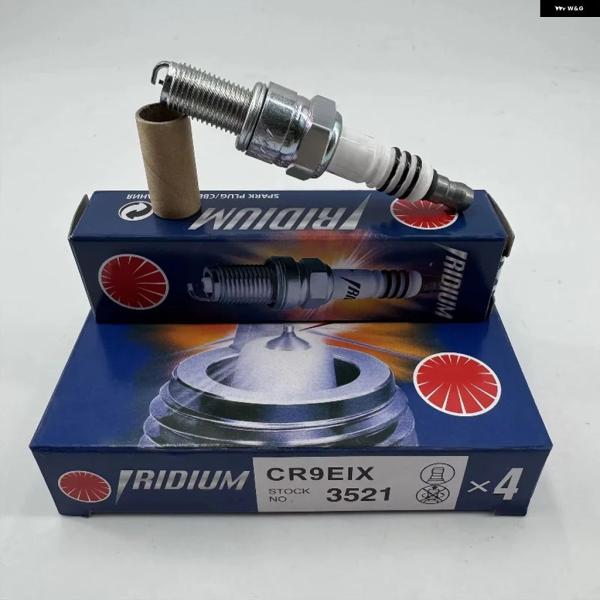 並行輸入品 4/8個CR9EIX 3521 イリジウム スパークプラグ オートバイ CB400 CB...