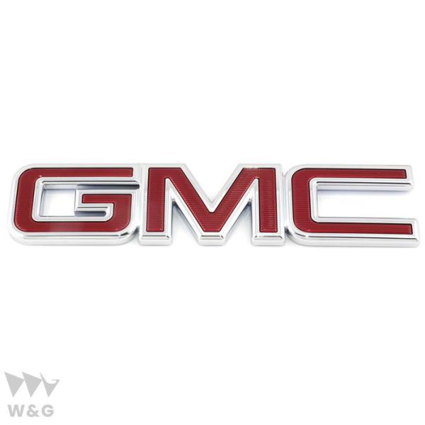 OEM リア リフトゲート GMC ロゴ エンブレム ネームプレート レッド 15-20 アカディア...