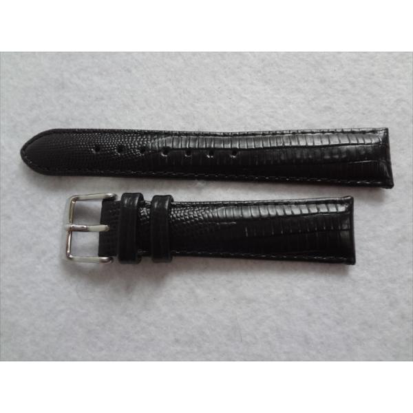 deBeer Tejuリザード型押し 19mm イタリアン カーフスキン 腕時計バンド レザーベルト...