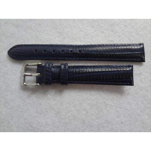 deBeer Tejuリザード型押し イタリアン カーフスキン 16mm 腕時計バンド レザーベルト...