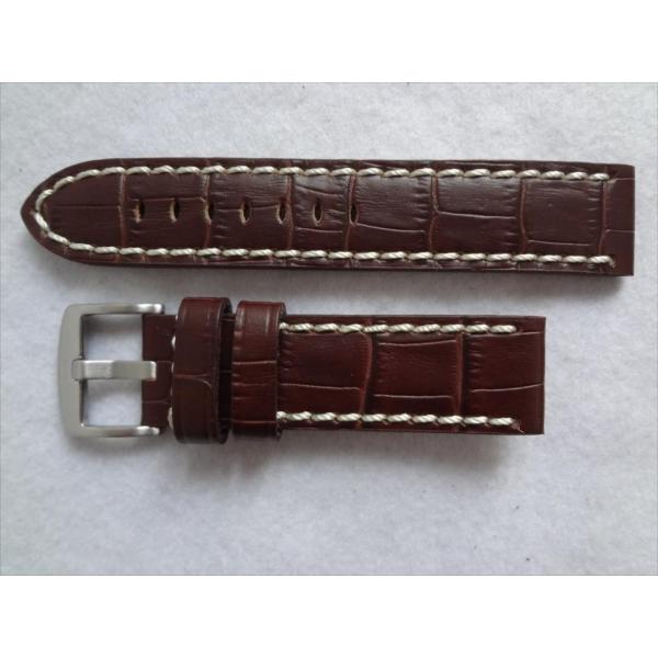 Debeer 腕時計バンド Panerai Style パネライスタイル 22mm Alligato...