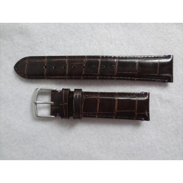Citizen 純正 ベルト ポールスミス KH7-016-80用 20mm 腕時計レザーバンド 茶...