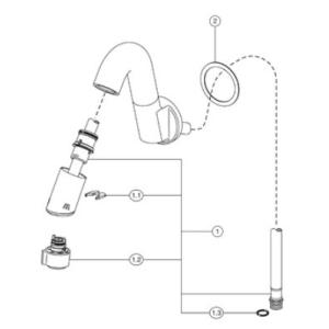 LIXIL(INAX)  A-10350-1 吐水口部 SF-WX397SY-MB用 部品