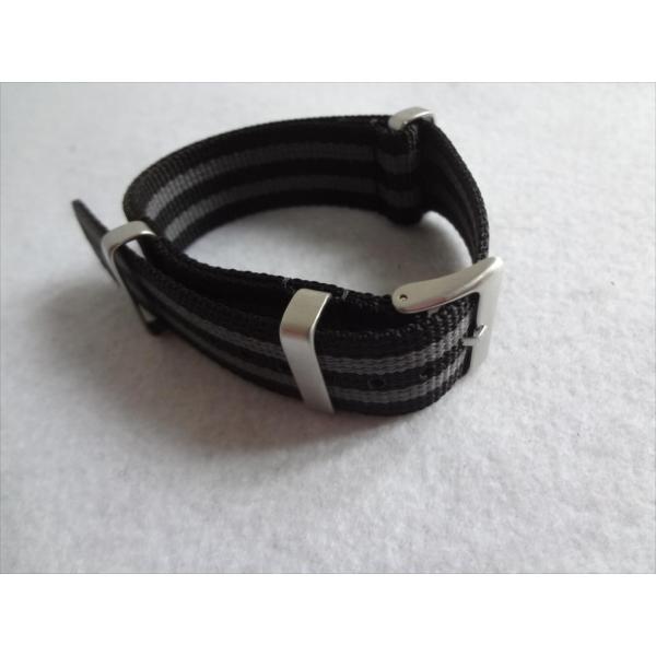 ドイツ Bear NATOタイプ 20mm バンド 腕時計ベルト 4 Ring Nylon Stra...