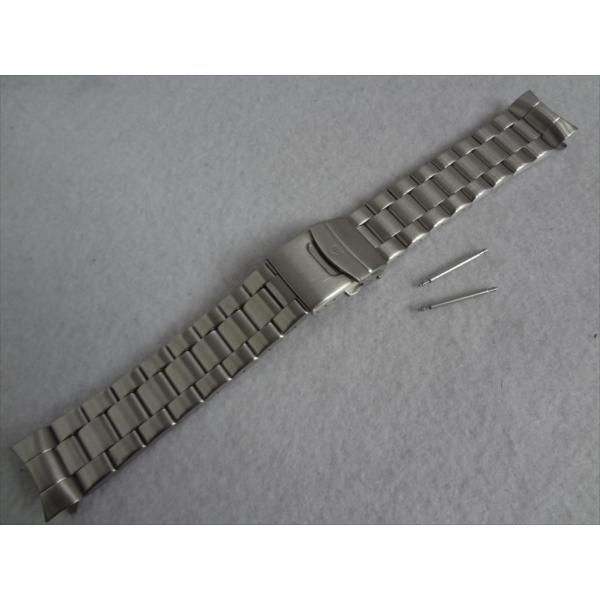 Wenger 純正ステンレスベルト 22mm 01.1843.106用 腕時計バンド バックル:プッ...