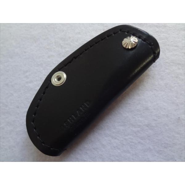 Ashland ホーウィン Horween Shell コードバン キーケース ネイビー NAVY ...